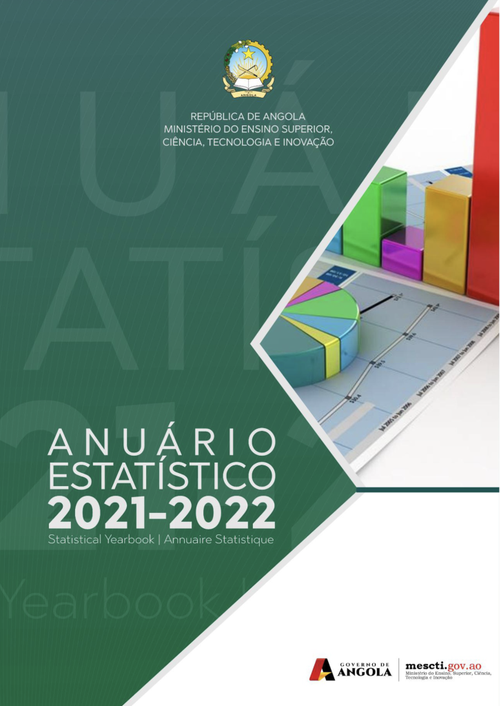 Capa anuário estatístico 2021-2022