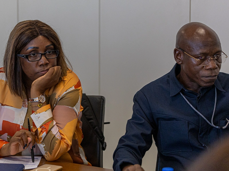 Missão de revisão de meio termo do Projecto TEST reforça compromisso com a transformação do Ensino Superior em Angola, dia 25/05/2026 em Luanda