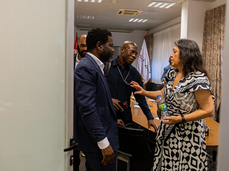 Missão de revisão de meio termo do Projecto TEST reforça compromisso com a transformação do Ensino Superior em Angola, dia 25/05/2026 em Luanda