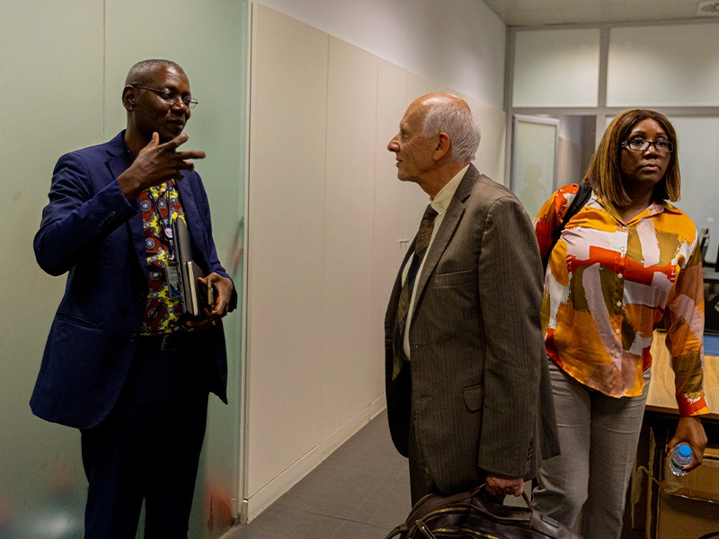 Missão de revisão de meio termo do Projecto TEST reforça compromisso com a transformação do Ensino Superior em Angola, dia 25/05/2026 em Luanda