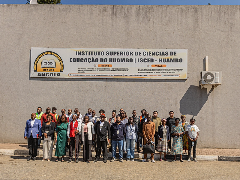 Reunião Pré-concurso internacional para a construção das infra-estruturas académicas do ISCED Huambo, 18 Agosto 2026, Huambo