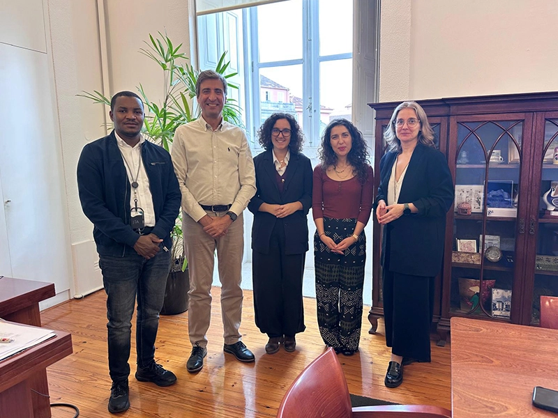 Representante do Projecto TEST em visita ao INOV-NORTE, na Universidade do Porto
